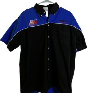 Morgan-McClure Motorsports Aero Exhaust Mens Team Issued Shirt Size Large